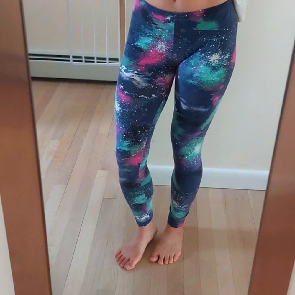 Galaxy soft stretch leggings